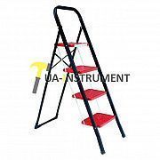 Стремянка 4 ступени 300*200мм Intertool LT-0044 Кременчуг