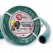 Шланг для полива 3-х слойный 3/4", 50м, армированный PVC Intertool GE-4046 Кременчуг