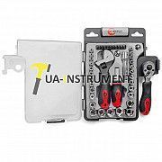 Набор инструмента 43ед., 3/8*1/4, Cr-V Intertool ET-6003 Кременчуг