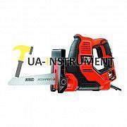 Электроножовка ручная RS890K BLACK+DECKER, 500 Вт, мах.рез 200 мм, 3 полотна, чемодан., шт Кременчуг