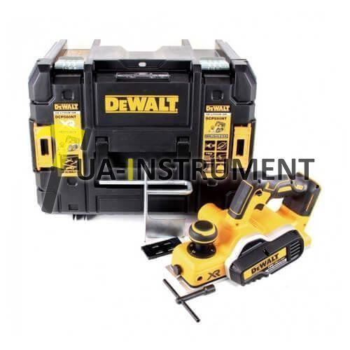 Аккумуляторный рубанок DeWALT,18В XR Li-lon,15000 об/мин,2мм,2,5 кг,без аккум,ЗУ,с чемоданом, шт Кременчуг - изображение 1