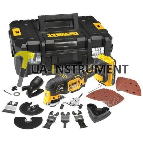 Многофункциональный инструмент DeWALT, 18В LiIon, 2 акк. 2А/ч, зарядка, шт Кременчуг - изображение 1
