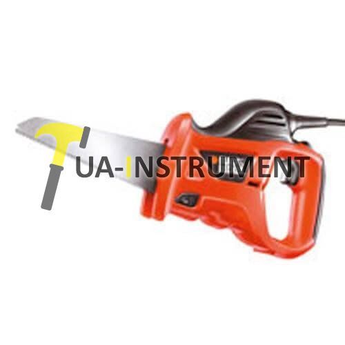 Электроножовка ручная KS880 EC BLACK+DECKER, 400 Вт, мах.рез 100 мм, полотно по дереву., шт Кременчуг - изображение 1