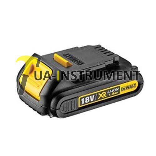 Аккумулятор DeWALT, Li-Ion, 18 V, 1.3А/ч, DCB185., шт Кременчуг - изображение 1