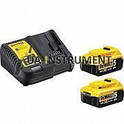 Устройство зарядное DeWALT 10,8, 14.4, 18В XR Li-Ion,+2x5,0 Ач акк,время зарядки 30 мин., вес 0,5 кг Кременчуг