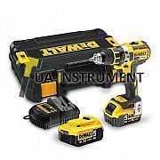 Дрель/шуруповерт DeWALT, бесщеточный, XR Li-Ion, 14.4V, 2 аккумулятора 5 А/ч, 57 Нм, патрон 1.5-13 м Кременчуг