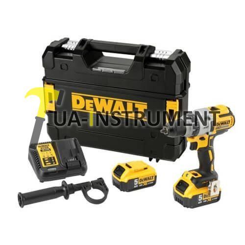 Дрель-шуруповерт бесщеточный, XR Li-Ion, 18В, 95 Нм, 2 акк. ЗУ, кейс DeWALT DCD991P2 Кременчуг - изображение 1
