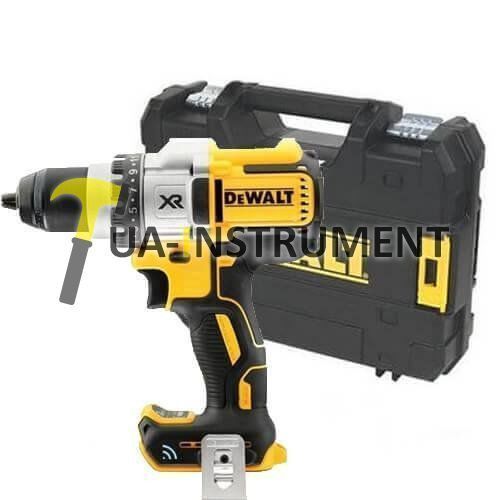 Дрель-шуруповерт XR Li-Ion,18V, Bluetooth, 9 5Нм, патрон 1.5-13 мм, кейс DeWALT DCD992NT Кременчуг - изображение 1