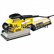Шлифмашина вибрационная DeWALT,350Вт, 24000-44000кол/мин, 113x280мм, амплитуда 2.5мм, 2.8кг., шт Кременчуг
