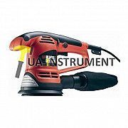Эксцентриковая шлифмашина BLACK+DECKER KA191EK, 480Вт, 125мм, 4000-12000 об/мин., амплитуда 5мм, вес Кременчуг