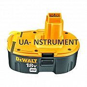 Аккумулятор DeWALT, NiCd, 18 V, 2,4 А/ч, 3000 циклов., шт Кременчуг