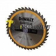 Диск пильный DeWALT, 235х30мм, 40z (WZ/ATB), +10 град., шт Кременчуг