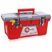 Ящик для инструмента с металлическими замками 16" 415*210*190мм Intertool BX-0516 Кременчуг