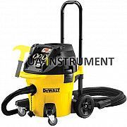 Пылесос промышленный DeWALT, 1400Вт, 4080 л/мин, бак 38л, класс очистки воздуха M., шт Кременчуг