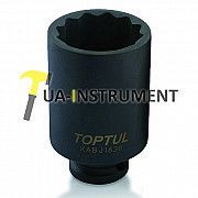 Головка торцевая ударная длинная TOPTUL 1/2" 36мм 12-гр. KABJ1636 Кременчуг