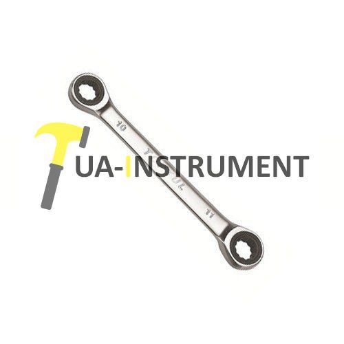 Ключ накидной с трещоткой TOPTUL 10х11мм AOAG1011 Кременчуг - изображение 1