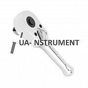 Трещотка TOPTUL 3/8" 45 зубцов укороченная (мет. ручка) CHDI1211 Кременчуг
