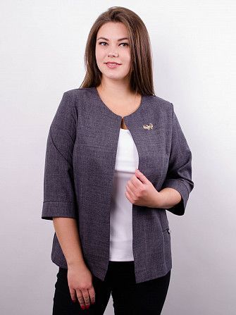 Жакет Омега серый Киев - изображение 1