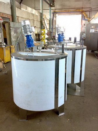 Ванна длительной пастеризации ВДП-1000, Г6-ОПБ-1000 (1000 литров) для соков Полтава - изображение 1