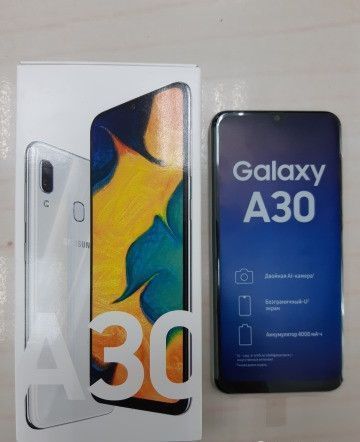 Samsung Galaxy A30 Duos 64gb Black, Blue, White Київ - изображение 1