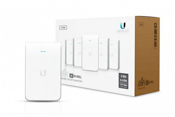 Ubiquiti UniFi AP AC In-Wall 5-pack с доставкой Киев - изображение 1