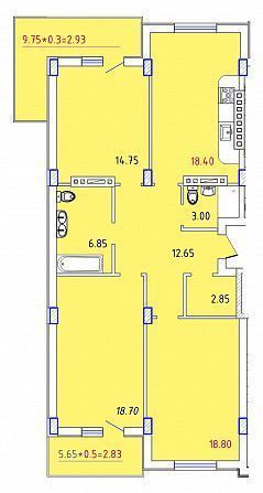Продам 3-х комнатную квартиру на Бочарова Одесса - изображение 1