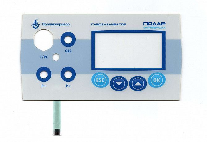 Изготовление пленочных и мембранных клавиатур, а так же приборных панелей Киев - изображение 1