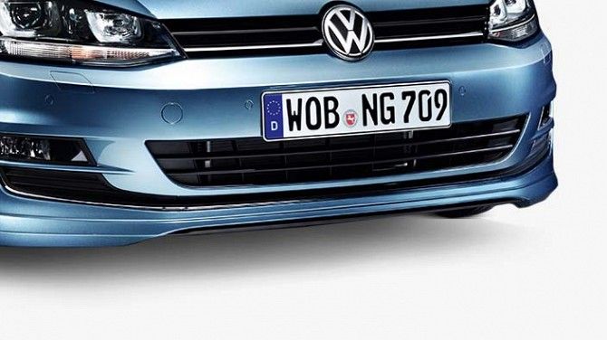 Накладка на передний бампер VW GOLF 7 Светловодск - изображение 1