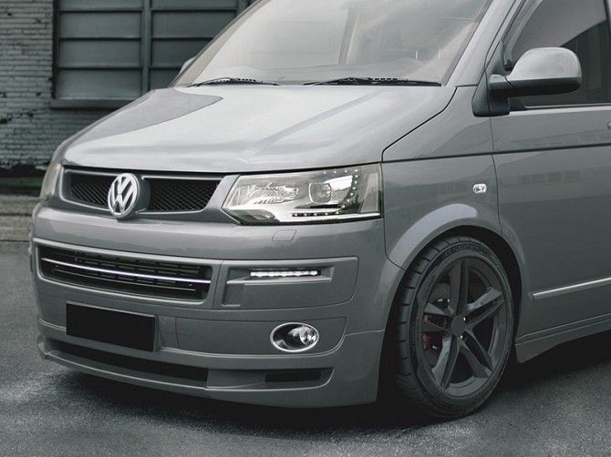 Накладка переднего бампера VW T5 FL стиль ABT Светловодск - изображение 1