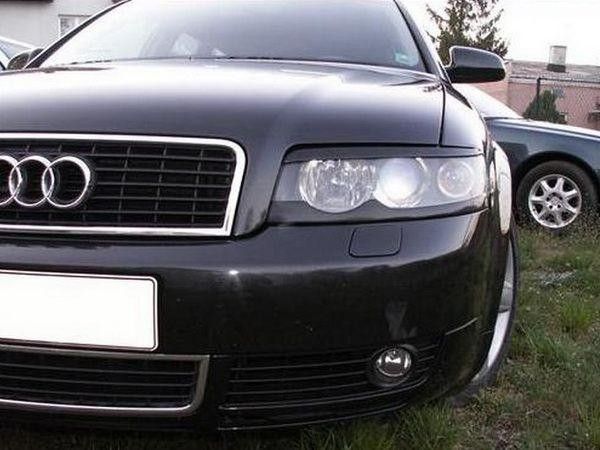 Реснички, накладки фар Audi A4 b6, верхние Светловодск - изображение 1