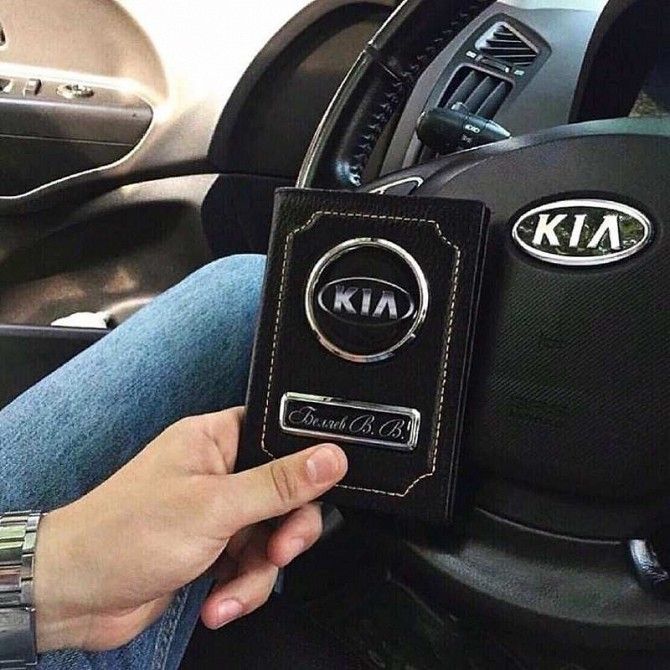 Автообложка с маркой и номером авто Николаев - изображение 1