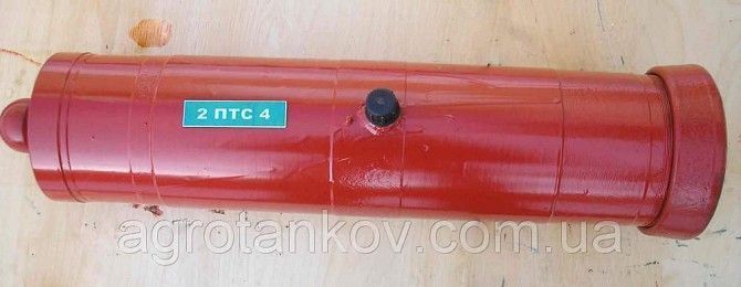 Гидроцилиндр 2ПТС6 (3-х шток) прицеп 2ПТС4 Мелитополь - изображение 1