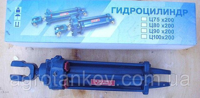 Гидроцилиндр Ц90-1212001-А (Ц90х200-2) Т-40 Мелитополь - изображение 1
