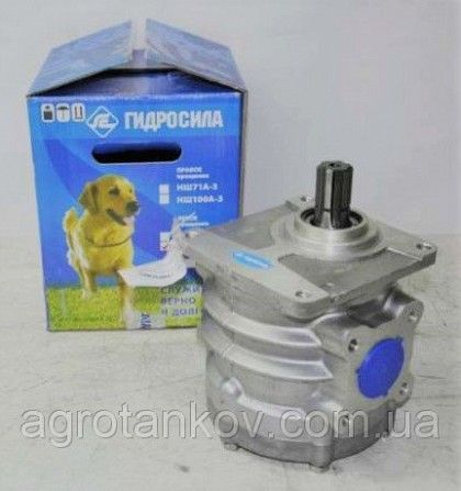 Насос шестереннный НШ 100М-3 (прав./лев. вращ) Мелитополь - изображение 1