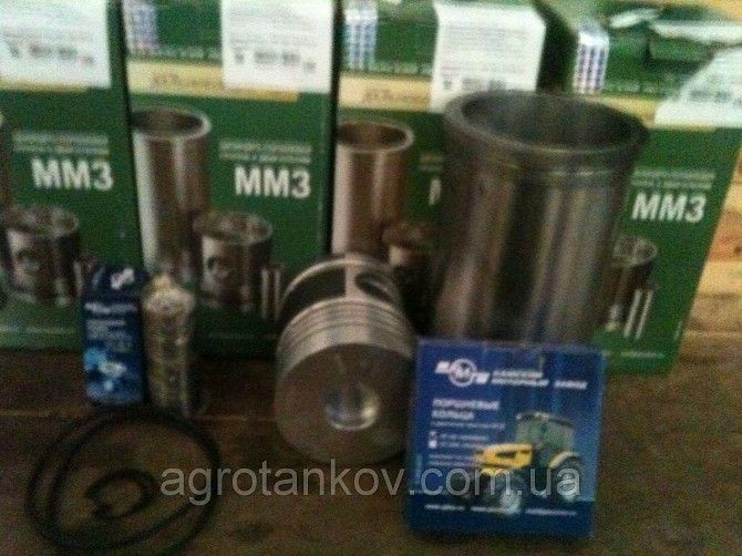 Поршневая группа Д-240, Д-65 (МТЗ-80, ЮМЗ-6) гильза + поршень + кольца + пальцы Мелитополь - изображение 1