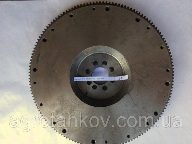 Маховик 245-1005114 ЗИЛ-Бычок (пр-во ММЗ) Мелитополь - изображение 1