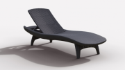 Шезлонг, лежак Keter Pacific Sunlounger Ужгород