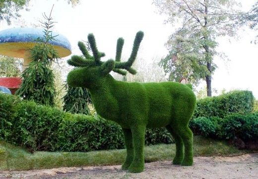 Скульптуры фигуры из искусственной травы топиари Киев - изображение 1
