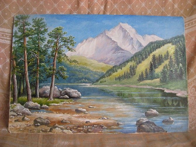 пейзаж с горами Луцк - изображение 1