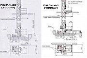 Н-55,57,60 м, г/п 1000 кг, 1 тонна. Мачтовые Секционные Строительные Грузовые Подъёмники. Монтаж Сумы