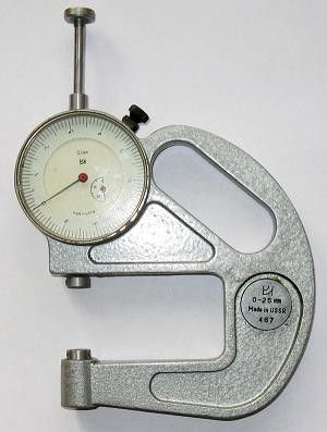 Толщиномер индикаторный ТР-25-100 Харьков - изображение 1