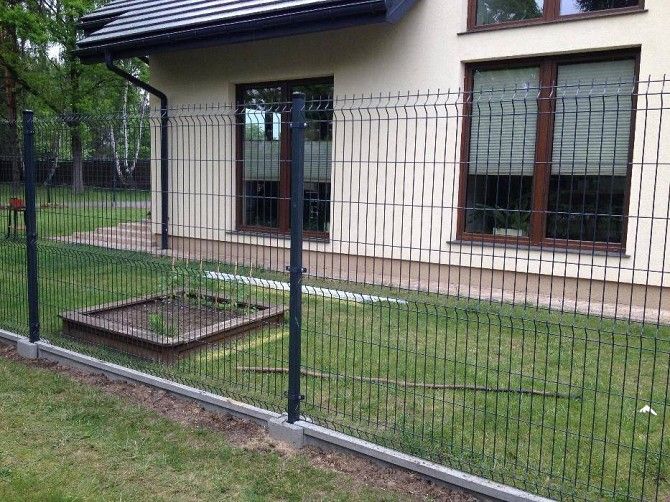 ЗБІРНИЙ ФУНДАМЕНТ, паркан, секційна огорожа, сітка, підмурівка. Львов - изображение 1