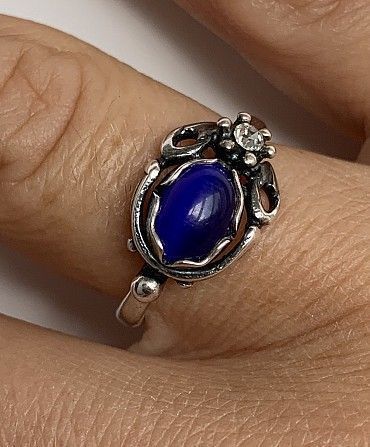 Продам серебряное кольцо Кошачий глаз Днепр - изображение 1