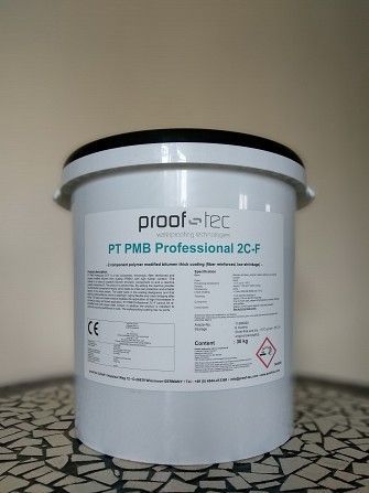 PT PMB Professional 2C-F (30кг)-2-компонентное Битумное Покрытие- (армированное волокном) Германия Киев - изображение 1