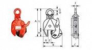 Захват вертикального подъема типа QCA Харьков