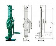 Домкрат реечный типа SJ (тип 2) Харьков