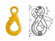 Крюк самозащелкивающийся с проушиной типа G80 Харьков