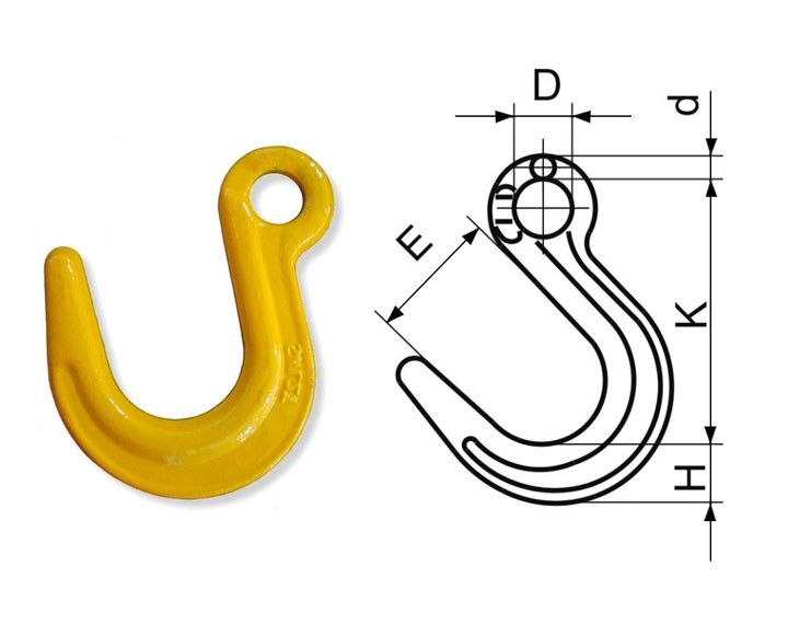 такелажный крюк гак. малые крюки. Tyco 321632. малые крюки. гак для лебедки купить.