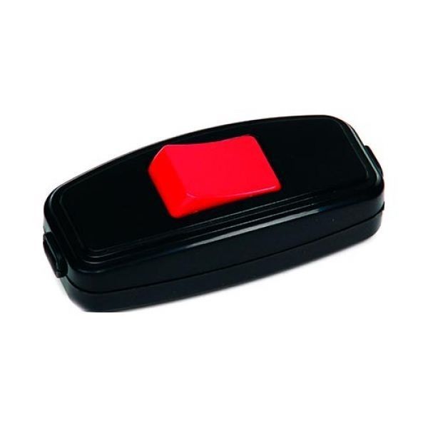 Выключатель Horoz Electric для бра Красный/Черный (300-003-708) Киев - изображение 1