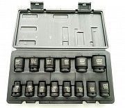 Набір головок ударних M7 1/2 "14од. 10-27мм. Пластиковий кейс, Tusk Pneumatic (PRM017442) Харьков